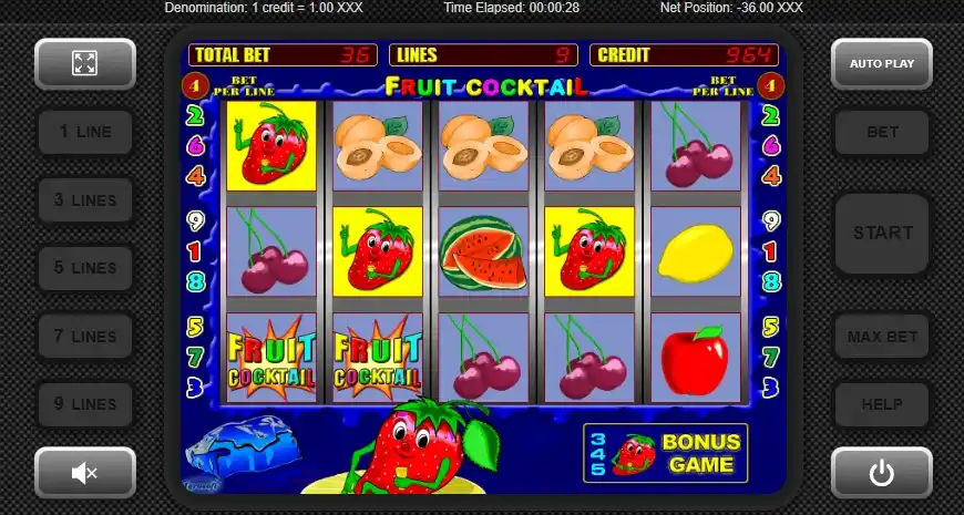 Casinos recomendados para Fruit Cocktail en Latinoamérica