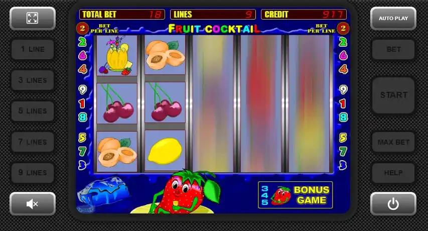 ¿Se puede jugar Fruit Cocktail gratis o en modo demo?